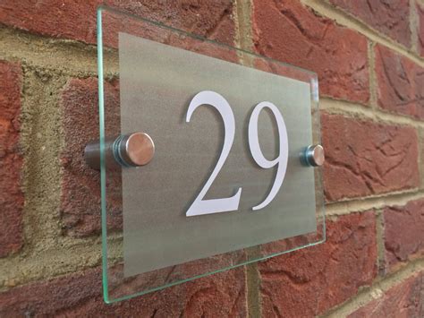 Roman House Number Sign 